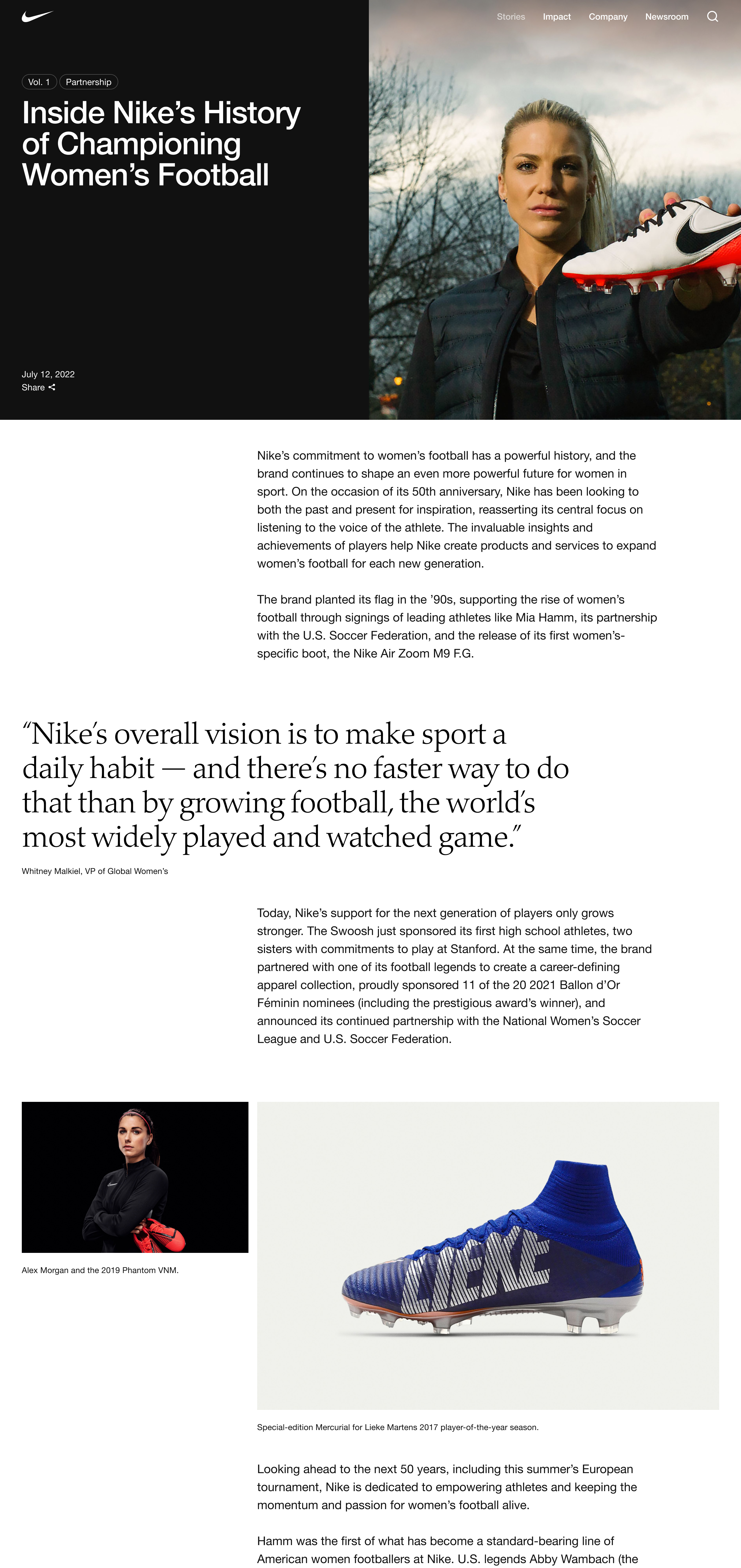 nike international website