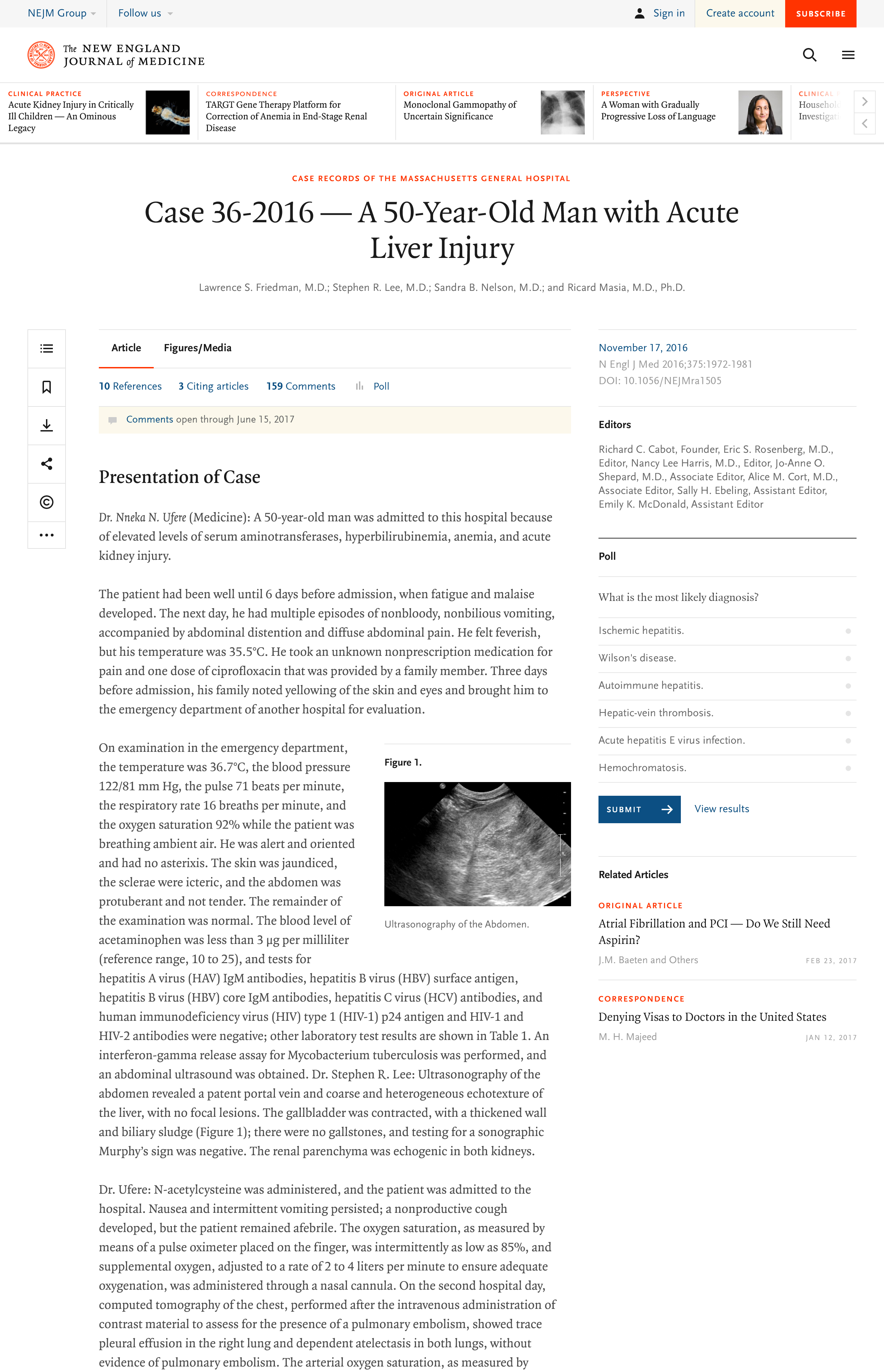 new england journal of medicine wikipedia