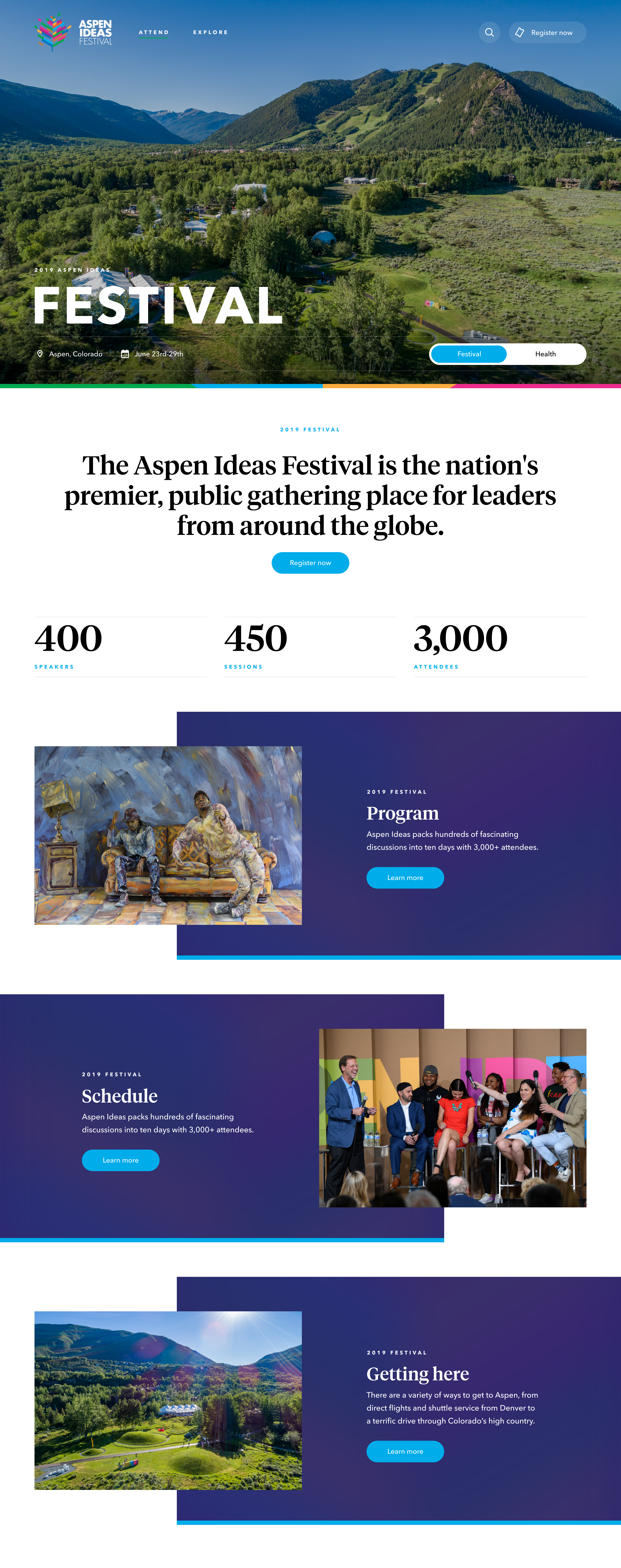 Aspen Ideas Festival — AREA 17