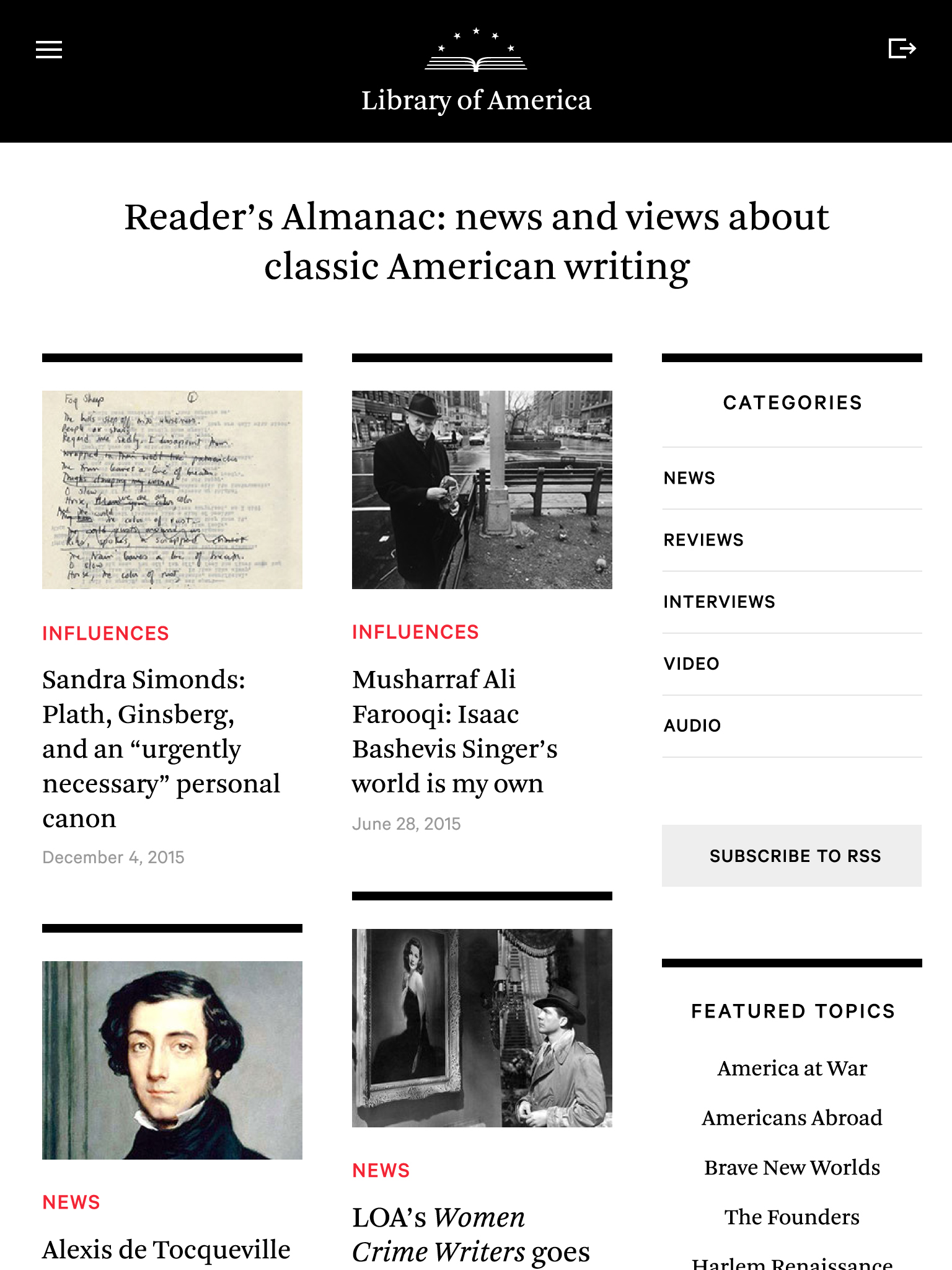 Library of America — AREA 17